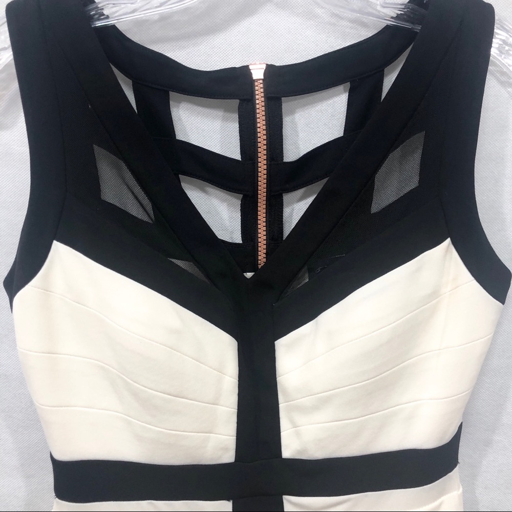 JAX Sleeveless Dress, V-Neck Sheath Dress Size 2 - Picture 6 of 8